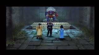 Final Fantasy VIII walkthrough  Part 19 Tomb of the Unknown King Sacred and Minotaur Boss Battle [upl. by Murrah]