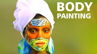 body paintingss  body paintingsss  body artsss 17  digital painting [upl. by Thacher]