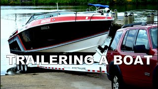 TRAILERING A BOAT [upl. by Onfre]