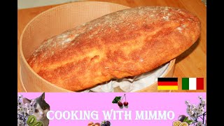 Italienisches Brot mit Maismehl  Pane italiano con farina d mais [upl. by Ahsoik282]