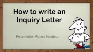 Inquiry Letter in Just 2 mins [upl. by Esimehc]