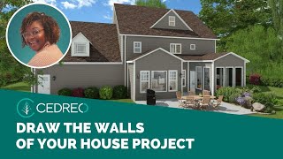 Cedreo Tutorial How to Design and Customize Walls in Cedreo [upl. by Rhianon]