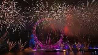 LONDRA  Fuochi di Capodanno 2012 HD 1080p [upl. by Esiuqcaj687]