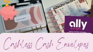 BUDGET WITH ME CASHLESS CASH ENVELOPE STUFFING  SINKING FUNDS [upl. by Teufert69]