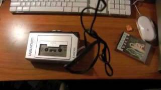 Sony Walkman WM1 From 1981 Portable Cassette Player Unboxing [upl. by Aicerg]