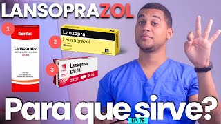 LANSOPRAZOL PARA QUE SIRVE  3 COSAS [upl. by Welch]