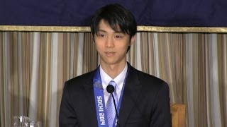 Yuzuru Hanyu Sochi Olympic Figure Skating Mens Single Champion and Gold Medalist [upl. by Aneekahs46]