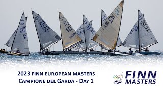 Finn Europeans Masters 2023 day one [upl. by Reeve]