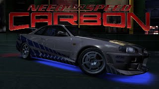 Brian O Conners Skyline vs All Bosses  Need For Speed Carbon Redux [upl. by Gilli]