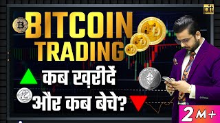 Bitcoin Trading to Earn Money  When to Buy or Sell Crypto Currency  Financial Education [upl. by Anirrehs831]