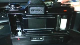 Pentax ME Super on ME Winder II 2 [upl. by Klusek]