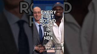 Every First Round Pick in the NBA nba AngeloSportsVid [upl. by Ulric751]