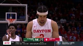 Dayton vs George Mason  2023225  NCAAB Game [upl. by Nirra20]