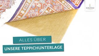 Teppich Unterlage quotSupergrip Spezialunterlagequot  khodaide [upl. by Morentz]