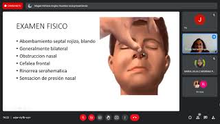 HEMATOMA SEPTAL ABSCESO SEPTAL Y RINOSINUSITIS AGUDA Y CRONICA [upl. by Uaerraj]