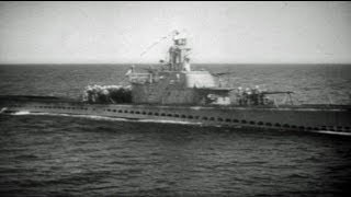 HD Historic Archival Stock Footage WWII News Submarine Operations In The Pacific Revealed [upl. by Iuq234]