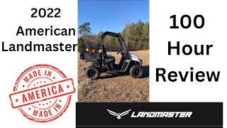 Landmaster UTV 100 hour review [upl. by Chesney]