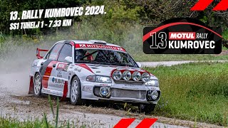 13 Rally Kumrovec 2024  SS1 Tuhelj 1  733 km onboard  D Vojvodić F Puzić [upl. by Jard]