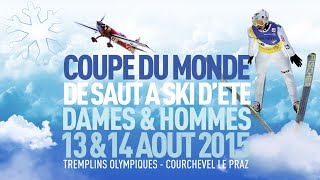 Courchevel  Coupe du Monde de saut à ski 2015 [upl. by Jared282]