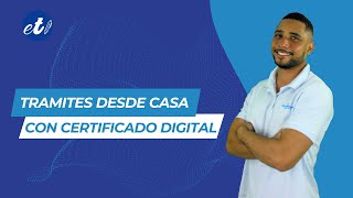 🖊 Qué trámites se pueden realizar desde casa con Certificado Digital [upl. by Gildas]