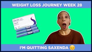 Why Im Quitting Saxenda amp Weight Loss Update  Therapy Session amp Psychiatry Appointment [upl. by Sema]