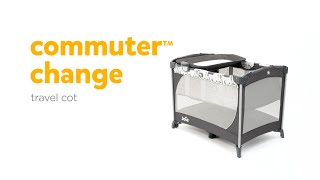 Joie commuter™ change  Travel Cot for Newborns amp Toddlers  For Sleep amp Play [upl. by Swithin]