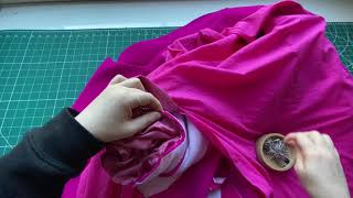 Bagging out a Sleeve Lining [upl. by Ranee]