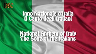 National anthem of Italy quotIl Canto degli Italianiquot Lyrics ITEN since 12 October 1946 [upl. by Schoof452]