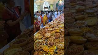 Jagannath chhappan bhog Darshan at Sri Sri Radha Giridhari Mumbai Mira road [upl. by Tnecnivleahcim]