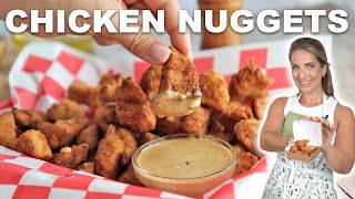 How to Make Chicken Nuggets at Home the Easy Way Plus Special Dipping Sauce [upl. by Hailey]