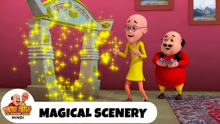 Magical Scenery  जादुई नज़ारा  Comedy Funny Cartoon  मोटू पतलू  Full Ep 116  Motu Patlu [upl. by Button]