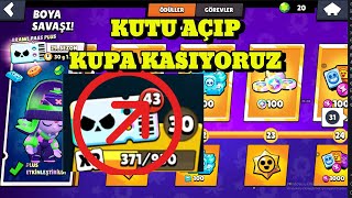 brawl stars plus aldım kutu açıyoruz 1vs1 zezeoyunda brawlstars [upl. by Raybin]