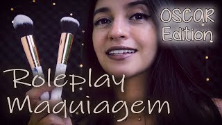 ASMR MAQUIANDO VOCÊ ☆ Conversa sobre Filmes Indicados ao Oscar Roleplay para Dormir [upl. by Coshow]