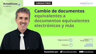 Cambio de documentos equivalentes a documentos equivalentes electrónicos y más [upl. by Ennayoj588]