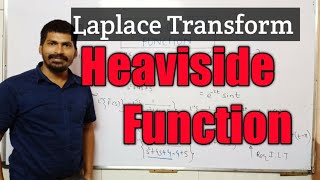 Heaviside Function  Laplace  Laplace transform [upl. by Htebasil]