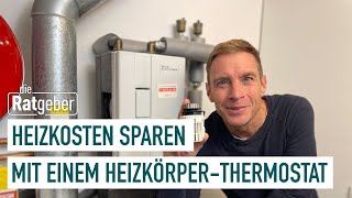 Heizkosten sparen Thermostat und entlüften  Die Ratgeber [upl. by Ahsinahs]