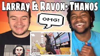 LARRAY  THANOS Official Music Video ft Ravon REACTION [upl. by Isborne]