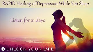 Rapid and Gentle Depression Healing While You Sleep with the help of the Superconscious [upl. by Nahtnhoj]