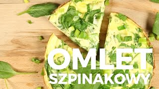 Jak zrobić omlet Oto wersja ze szpinakiem  Noizz Food [upl. by Yenial830]