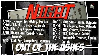 NIGHT  OUT OF THE ASHES Official video [upl. by Walt]