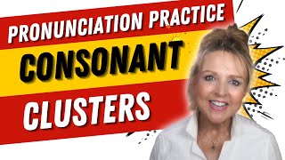 English Pronunciation Practice  CONSONANT CLUSTERS  British English [upl. by Gladine]