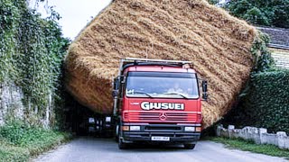 Amazing Dangerous Idiots Trucks Driving Skill  Biggest Truck Heavy Equipment Machines Work Fails [upl. by Agnimod297]