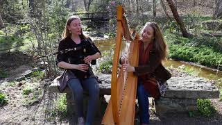 Scottish Harp amp Smallpipes The Reel Sisters quotFiddler Setquot [upl. by Lallage]