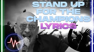 Right Said Fred  Stand Up For the Champions Audio [upl. by Redvers]