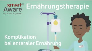 Ernährungstherapie Komplikationen bei enteraler Ernährung  Fortbildung Pflege  smartAware [upl. by Hercule]