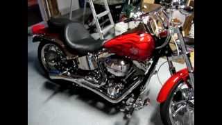 2007 Harley Davidson Softail Custom with Woods TW777 Cams [upl. by Eiffe286]