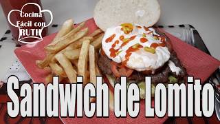 Sándwich de Lomito [upl. by Gauntlett]