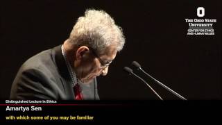 Distinguished Lecture  Amartya Sen  What is Wrong With Inequality [upl. by Riatsala]