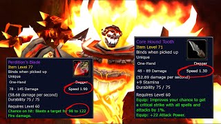 All Reitemized Molten Core Loot Coming in Season of Discovery Phase 4 [upl. by Bigford]