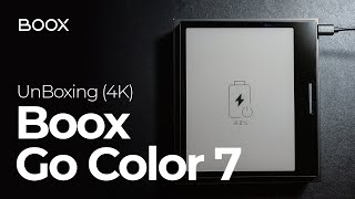 Unboxing Boox Go Color 7 4K boox booxgo7 ereader Kaleido 3 [upl. by Arabella]